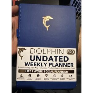 Dolphin Pro Undated Weekly Planner Life Goal Planner Miracle Life Secrets Set